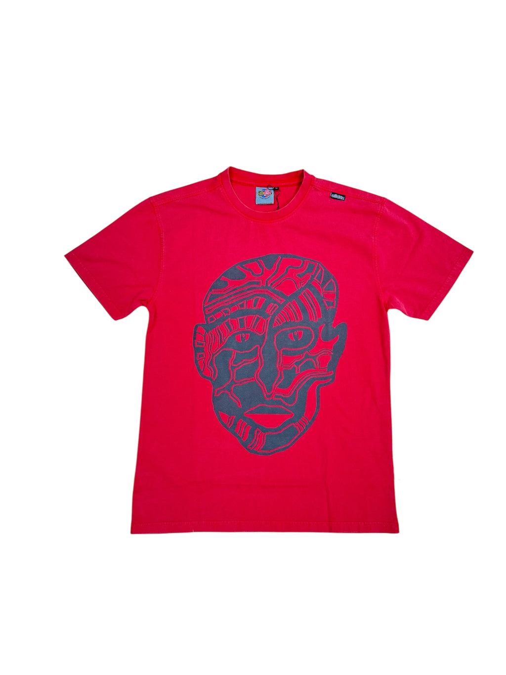 Alldāz Front & Back Millennium Face Faded Shirt