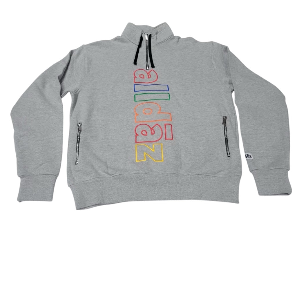 Quarter Zip Contrast Design – alldazgear