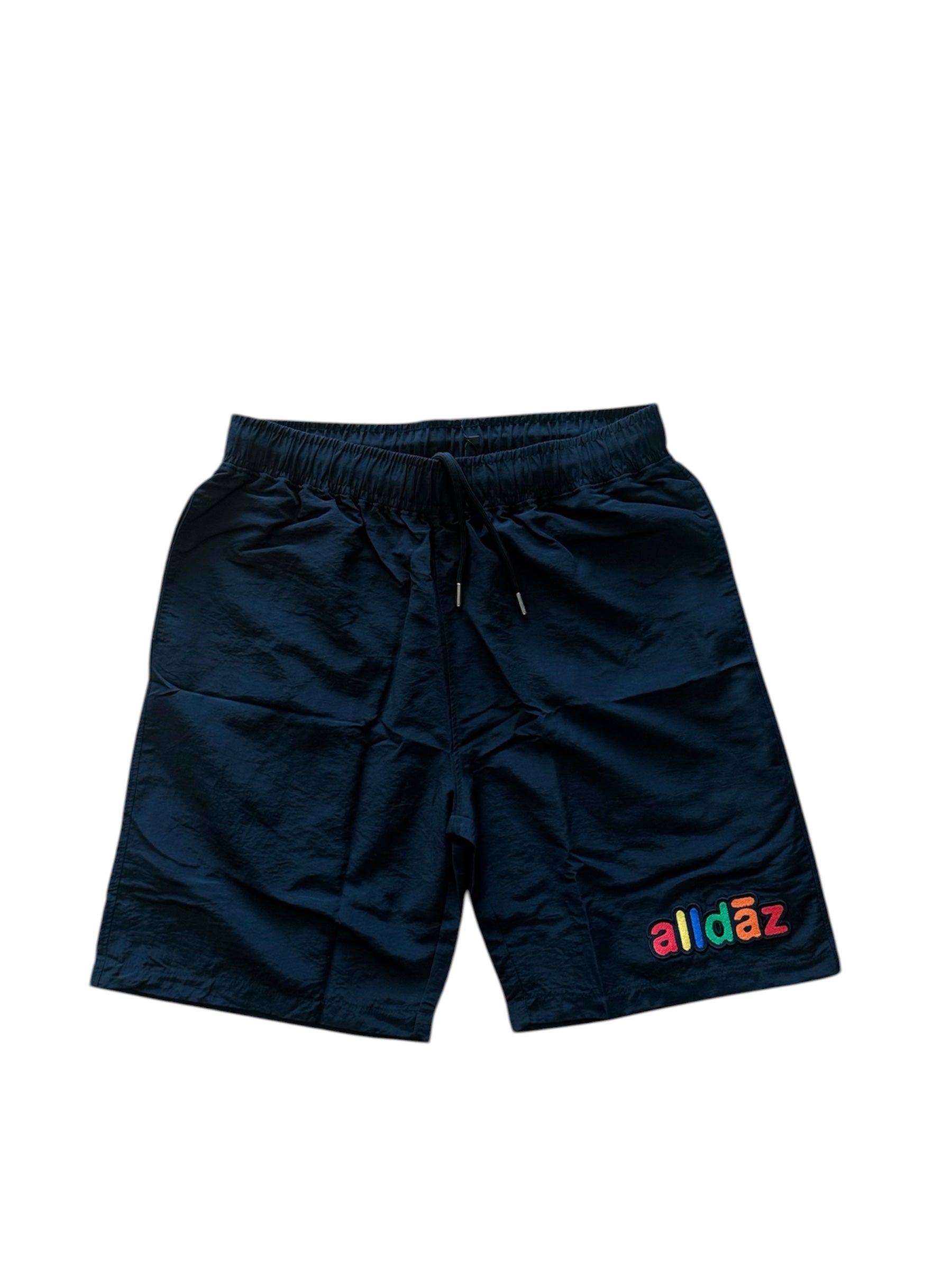 Nylon Embroidered Shorts - Colorful