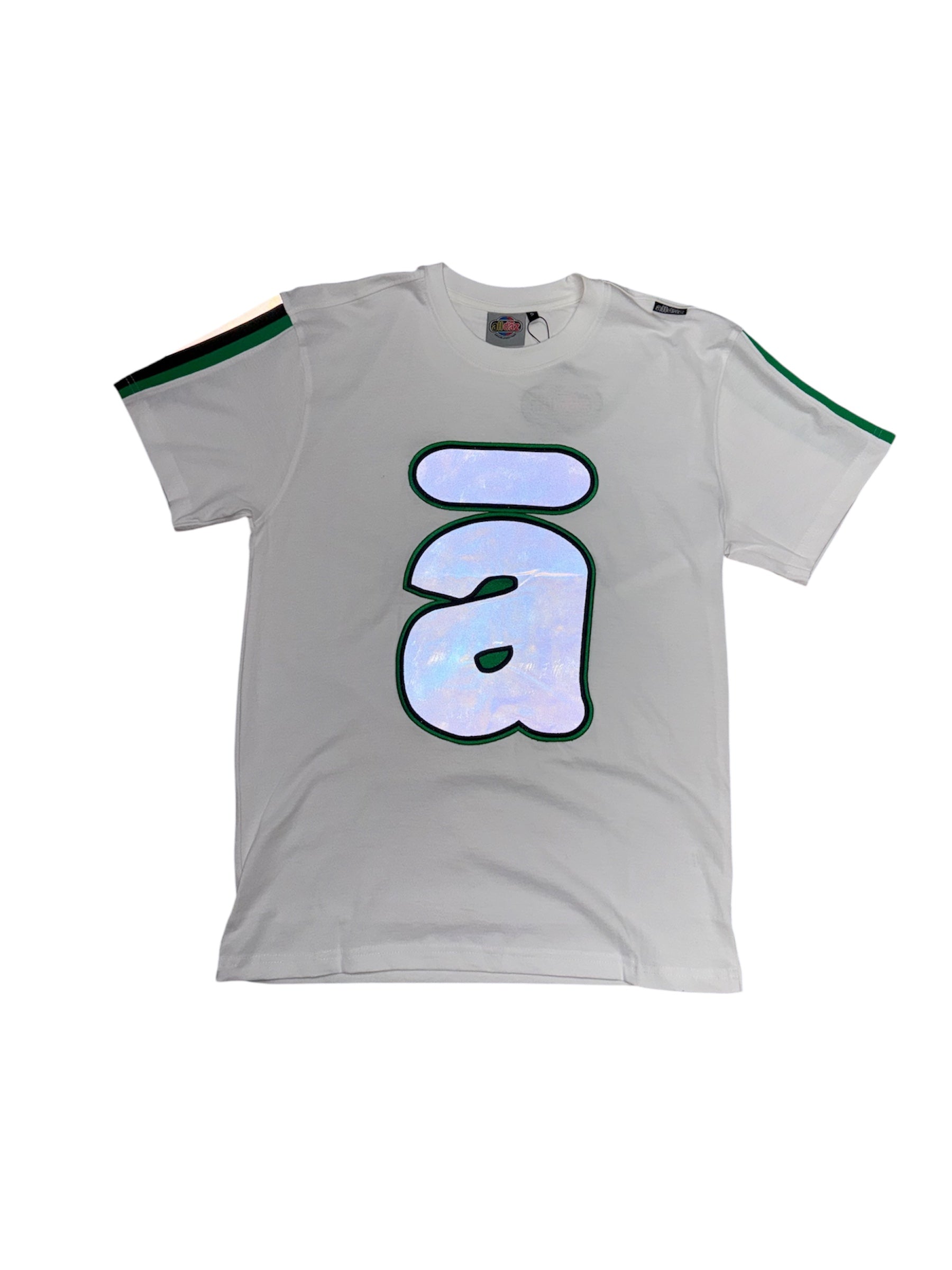 Reflective A Design T-Shirt - Green