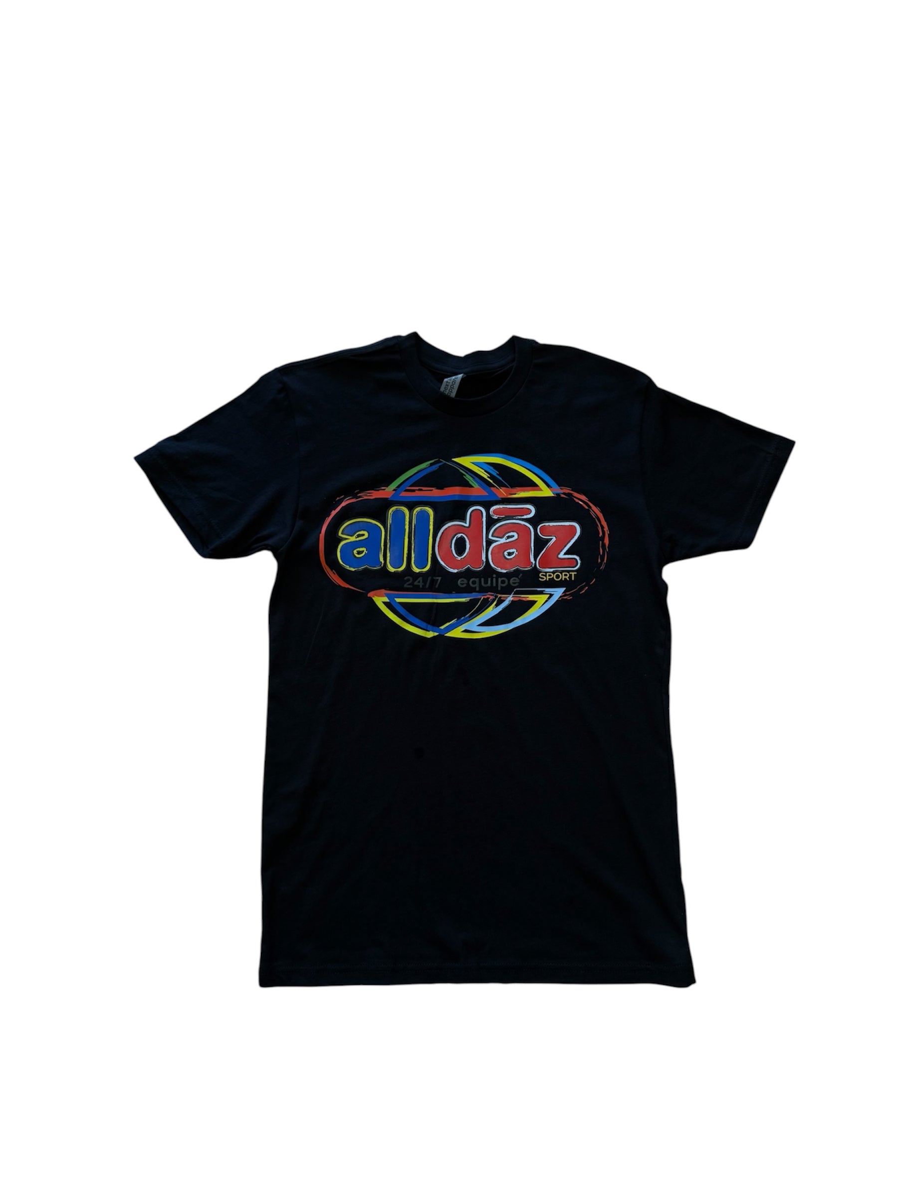 Alldaz Original Logo Swirl Silk Screen Shirt