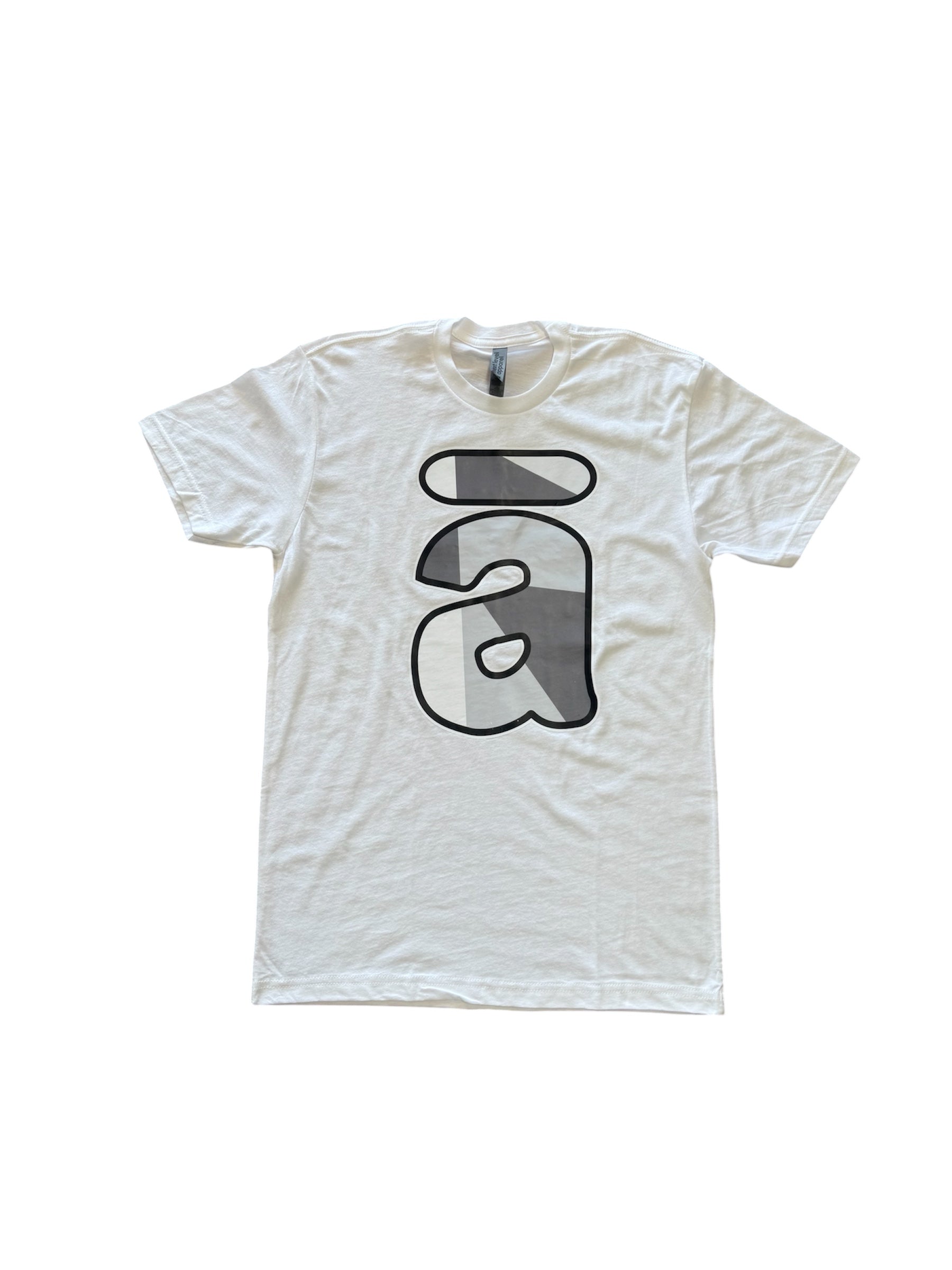 Alldaz Grey/ Black a Silk Screen Shirt