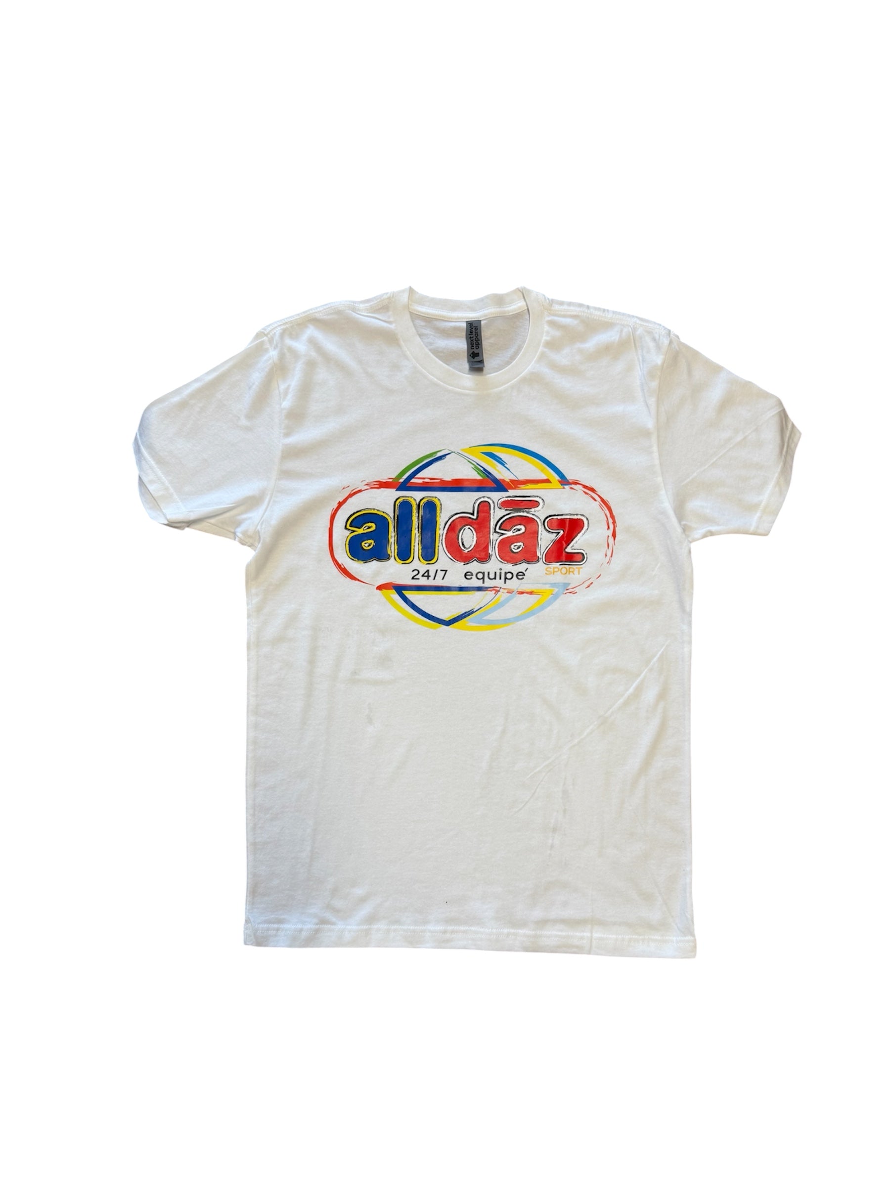 Alldaz Original Logo Swirl Silk Screen Shirt