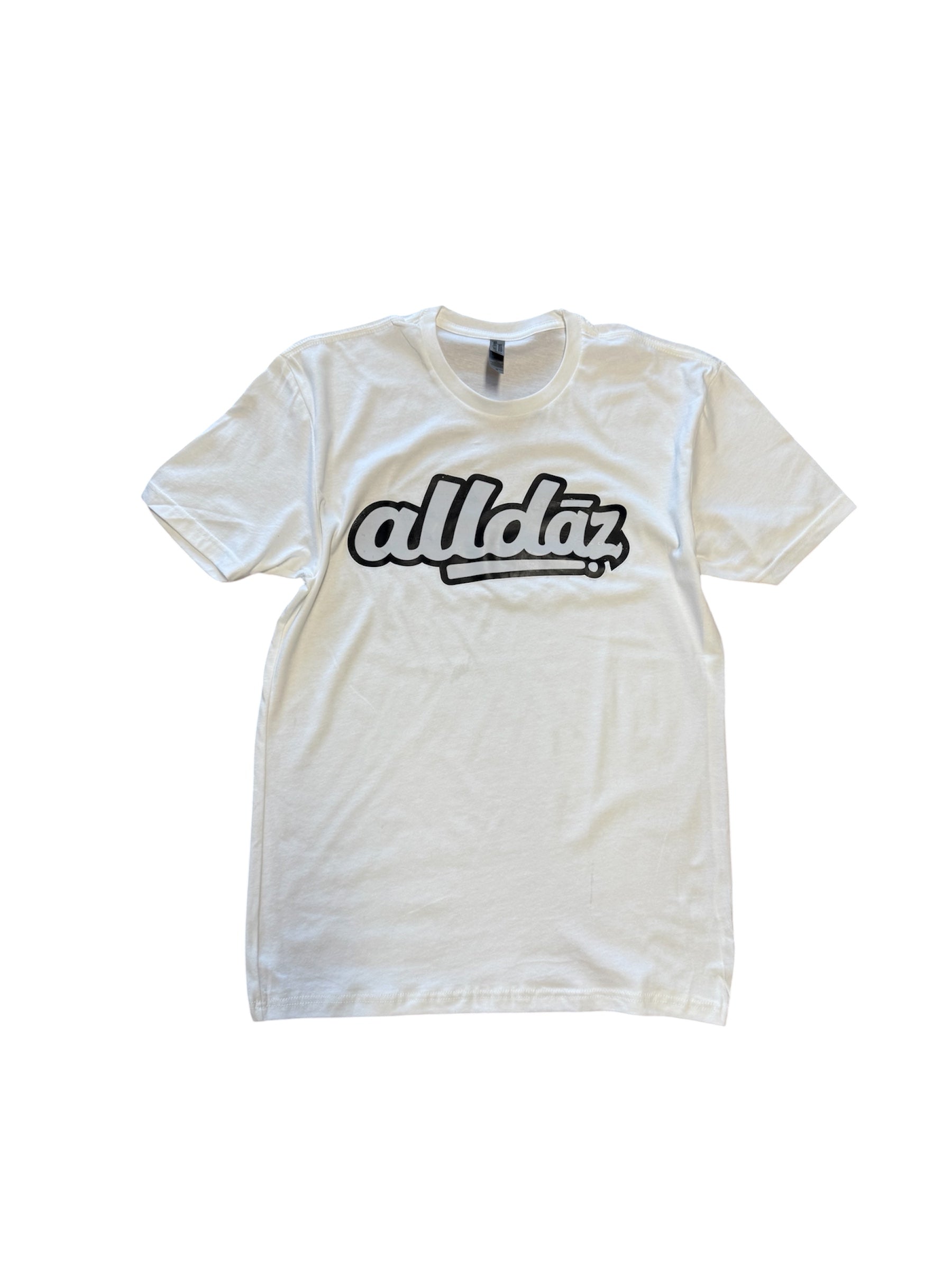 Alldaz Cursive Silk Screen Shirt