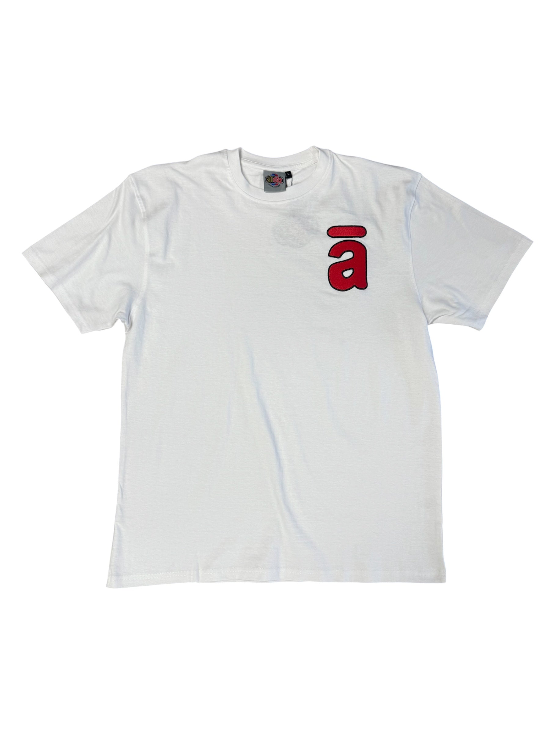 Simple A Embroidery Tee