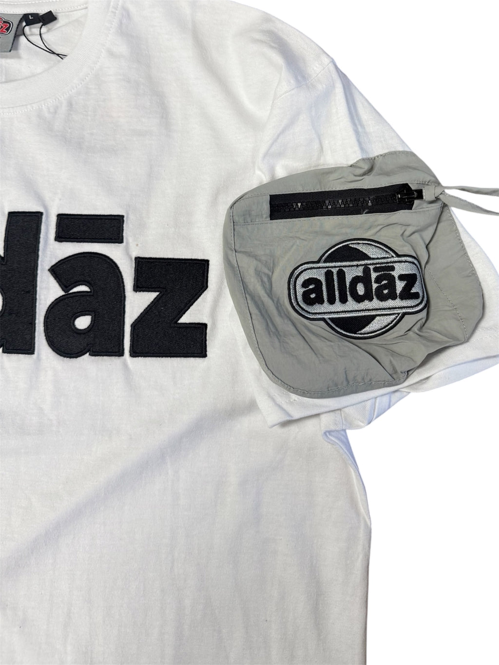 Cargo Pocket Shirt Embroidery Tee
