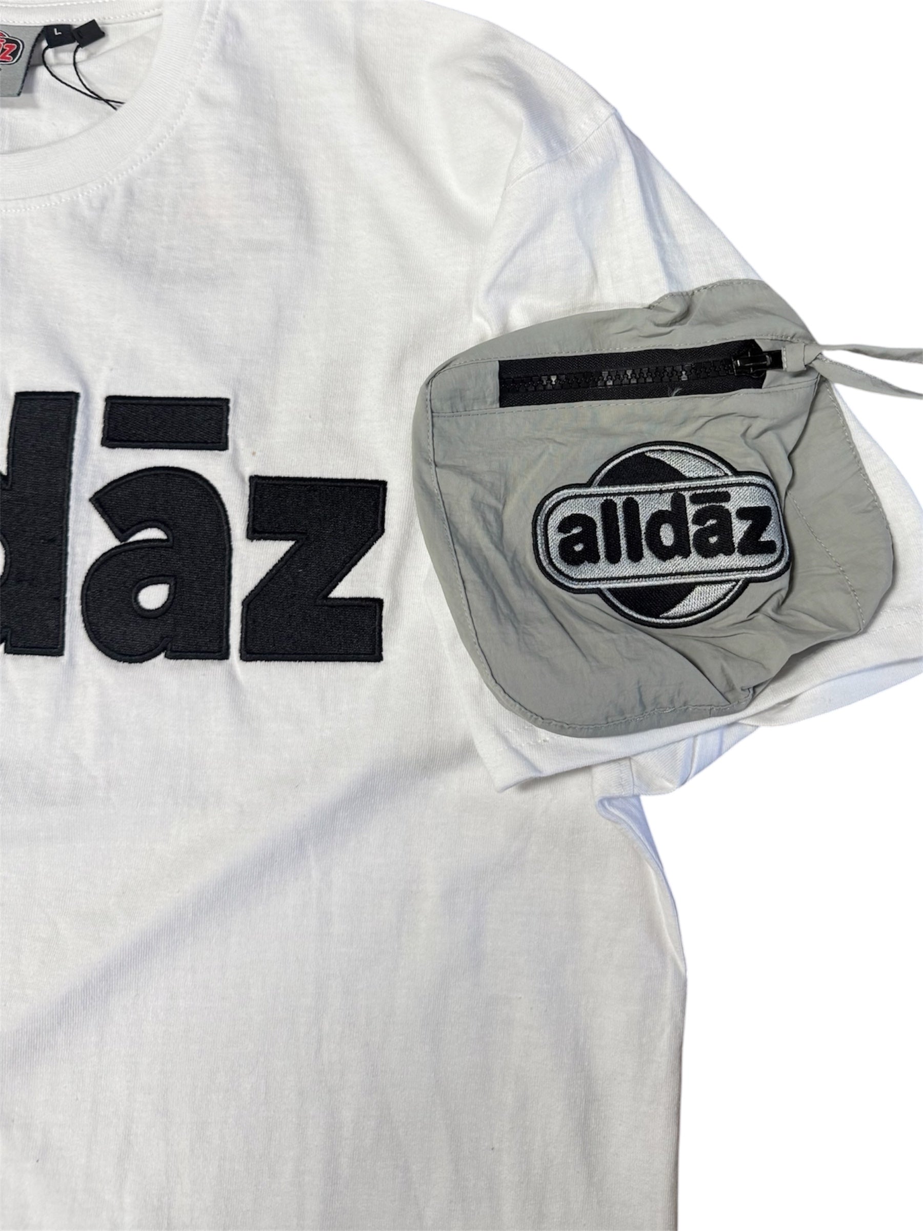 Cargo Pocket Shirt Embroidery Tee