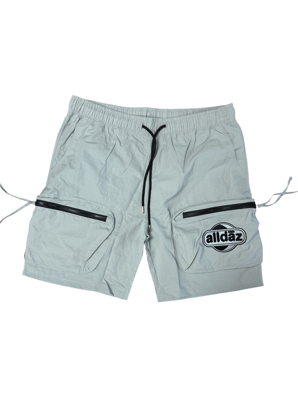 Nylon Cargo Pocket Shorts