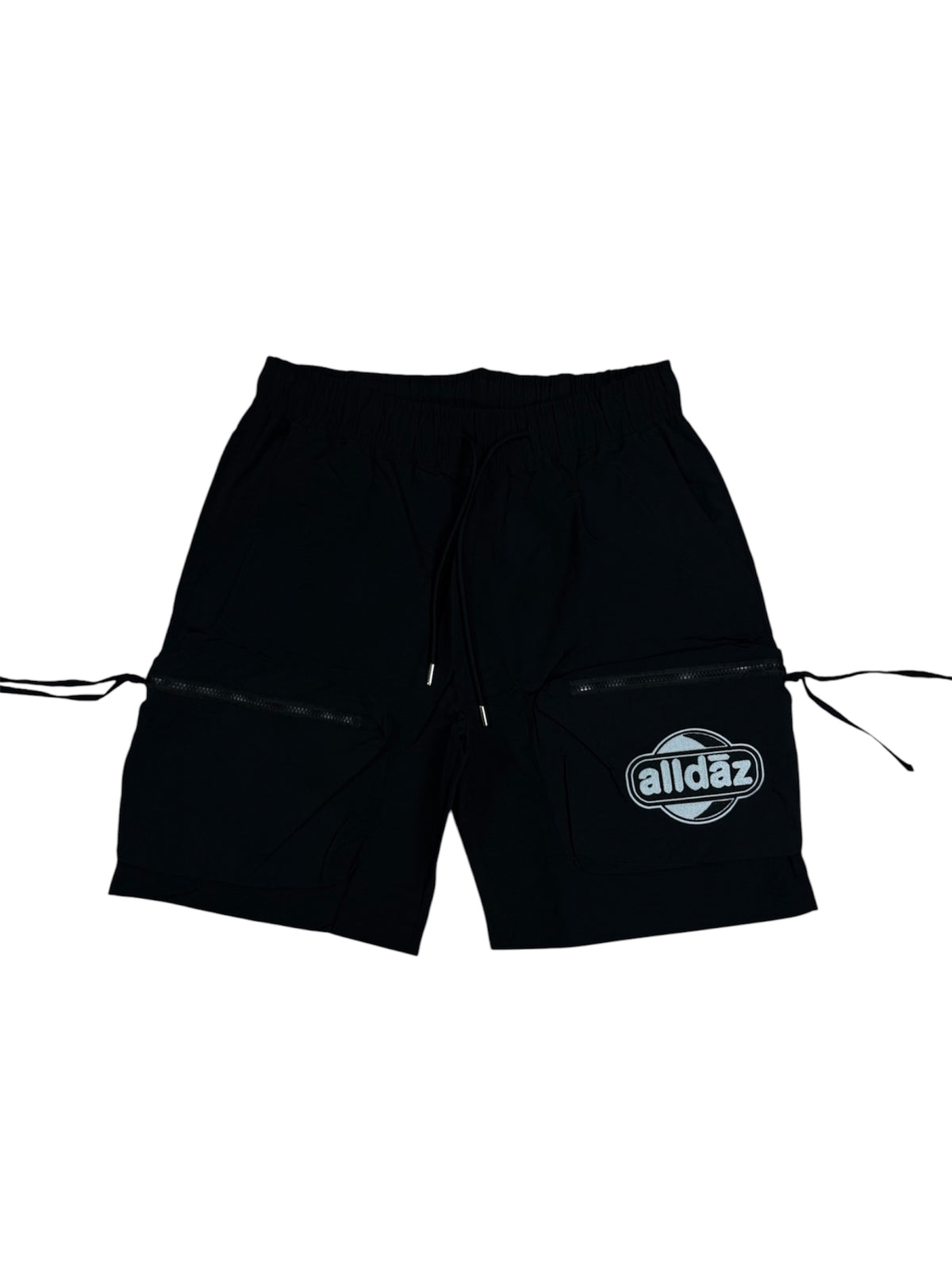 Nylon Cargo Pocket Shorts