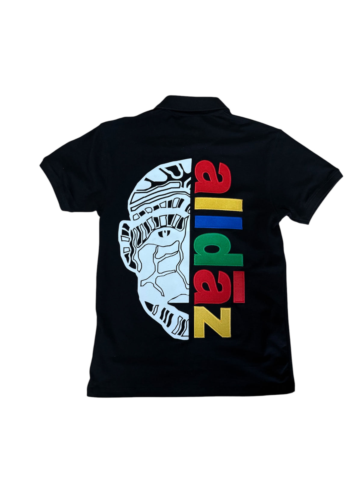 Front & Back Embroidery Half Face Polo